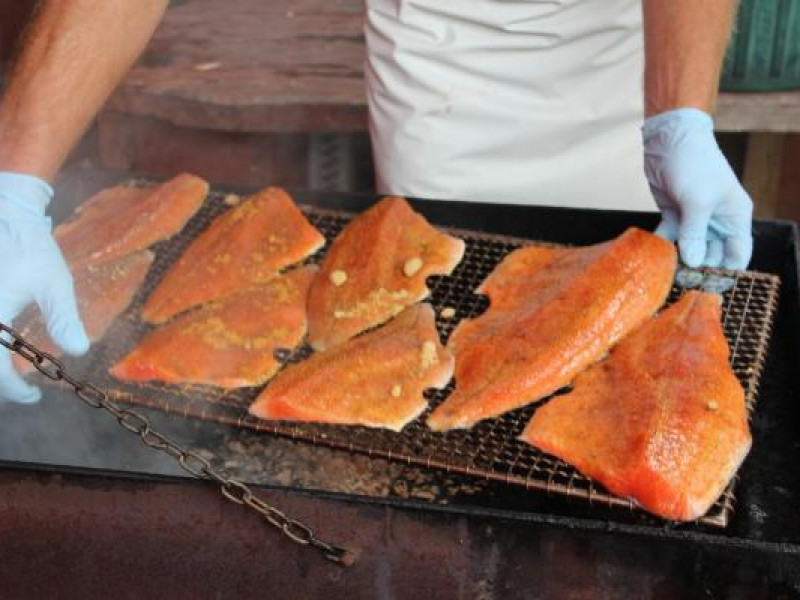 Anatoki Salmon, Takaka, Golden Bay - catch your own salmon and have it smoked on site!